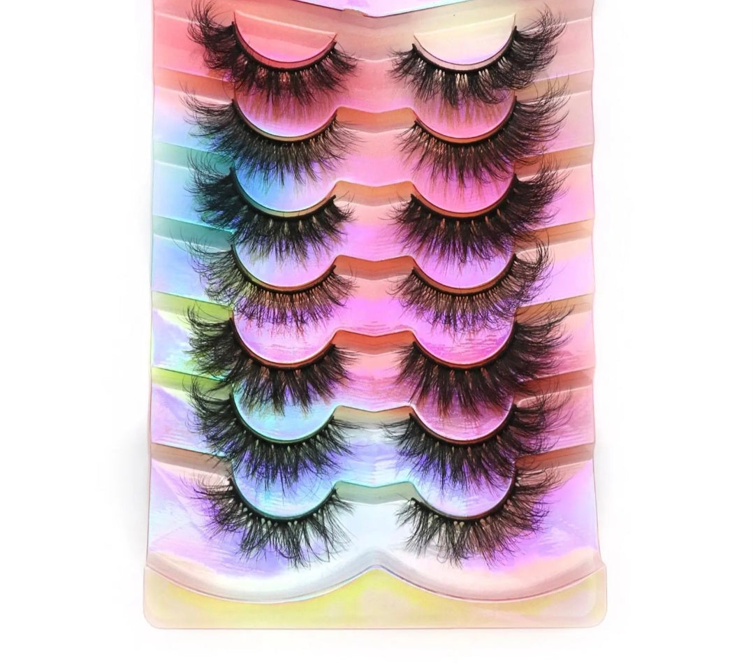 3D False Eyelashes (Mixed Styles)